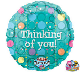 Thinking of You Singing Balloon 