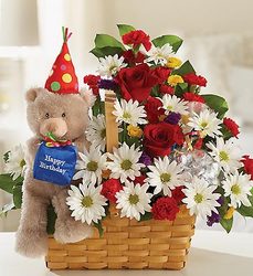 Happy Bear Day Flower Power, Florist Davenport FL