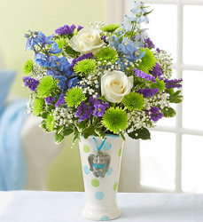 Circus Time Bouquet Baby Boy Flower Power, Florist Davenport FL