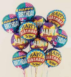 Happy Birthday 12 Balloon Bouquet