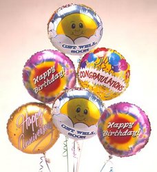 Happy Birthday 6 Balloon Bouquet 