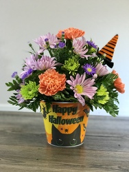 Hats Off For Halloween Flower Power, Florist Davenport FL