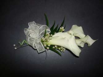Mini Calla Corsage Flower Power, Florist Davenport FL