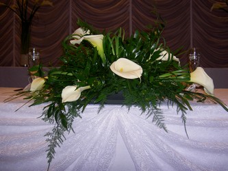 Large Calla Centerpiece 