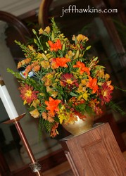 Fall Altar Arrangement 
