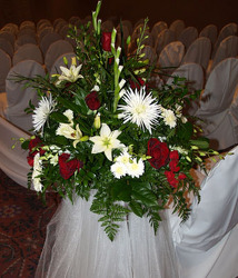 Rose Aisle Arrangement Flower Power, Florist Davenport FL