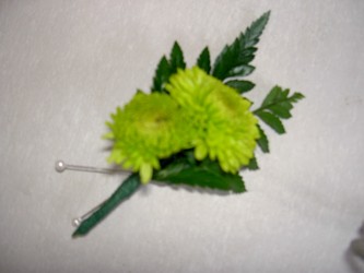Button corsage 