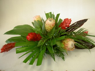 Ginger & Protea Centerpiece 