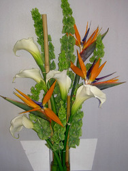 Bells, Birds and Calla Flower Power, Florist Davenport FL