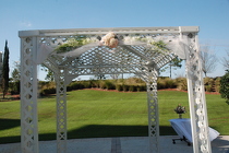 Blushing Arch Decor