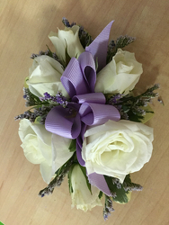 Lavender and Rose Corsage Flower Power, Florist Davenport FL