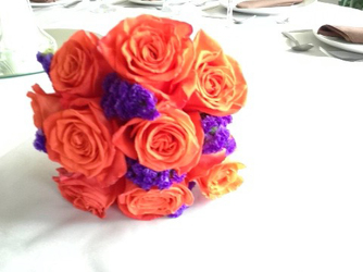 Halloween Bridesmaids Bouquet Flower Power, Florist Davenport FL