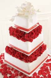 Sweet Roses Cake Decoration 