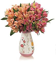 Alstromeria in Laura Ashley designed vase