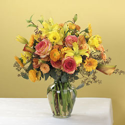 Mixed Vase Arrangement Flower Power, Florist Davenport FL