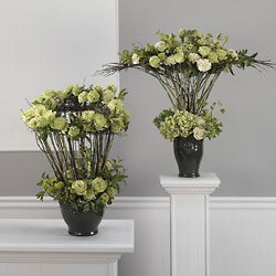Contemporary in Green Arrangements 