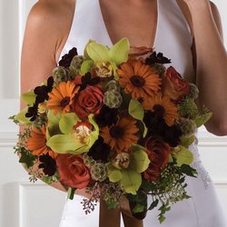Orchid and Rose Bouquet 