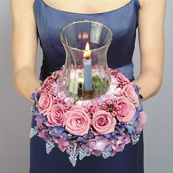 Roses and Candle 
