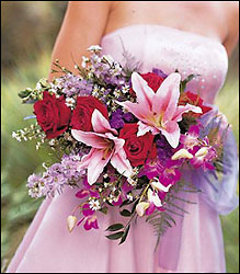 Cradled Beauty Bouquet Flower Power, Florist Davenport FL
