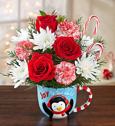 Mugable Joy to the World Davenport Florist - Same Day Flower Delivery - Flower Power 