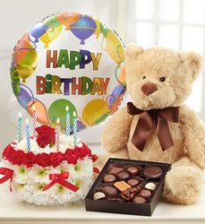 Ultimate Birthday Bundle Davenport Florist - Same Day Flower Delivery - Flower Power 