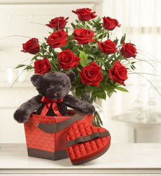 Valentines Abundant Love Davenport Florist - Same Day Flower Delivery - Flower Power 
