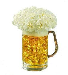 Beer Mug of Blooms Davenport Florist - Same Day Flower Delivery - Flower Power 
