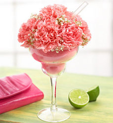 Pink Mini Margarita Davenport Florist - Same Day Flower Delivery - Flower Power 