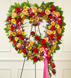 Always Remember Heart - Bright Davenport Florist - Same Day Flower Delivery - Flower Power 