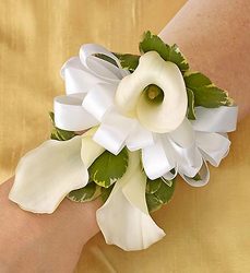 Mini Calla Corsage - Standard Davenport Florist - Same Day Flower Delivery - Flower Power 