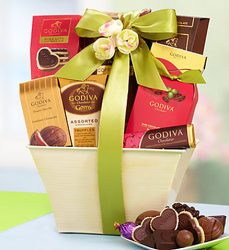 Godiva Spring Delight Davenport Florist - Same Day Flower Delivery - Flower Power 