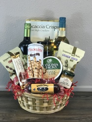 Deluxe Wine and Gourmet Davenport Florist - Same Day Flower Delivery - Flower Power 