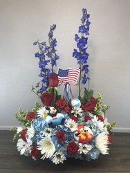 Mickey's Independence Day Party Flower Power, Florist Davenport FL