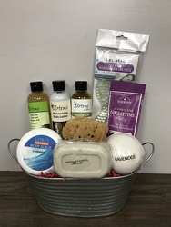 Lavender Spa Basket Flower Power, Florist Davenport FL