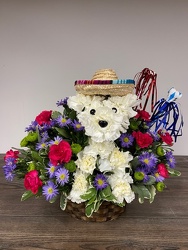 Cinco de Puppy Flower Power, Florist Davenport FL