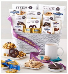 Classic Ghirardelli Gift Basket Davenport Florist - Same Day Flower Delivery - Flower Power 