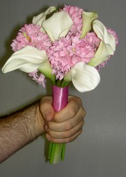 Calla and Hyacinth Medley Flower Power, Florist Davenport FL