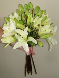 Asiatic Lily Bouquet Flower Power, Florist Davenport FL