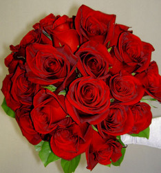 Red Rose Bouquet Davenport Florist - Same Day Flower Delivery - Flower Power 