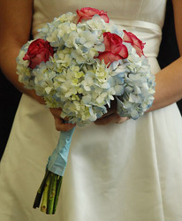 Hydrangea and Rose Bouquet Flower Power, Florist Davenport FL