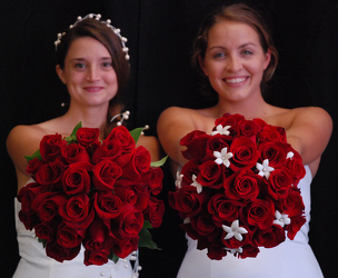 Rose and Stephanotis Bouquet Flower Power, Florist Davenport FL