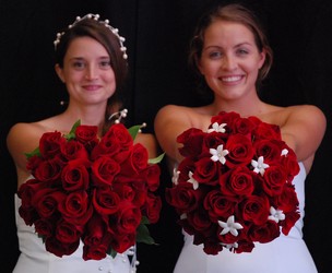 Radiant Reds Davenport Florist - Same Day Flower Delivery - Flower Power 