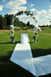 Wedding Arch Rental Davenport Florist - Same Day Flower Delivery - Flower Power 