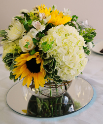 Bowl of Sunshine Davenport Florist - Same Day Flower Delivery - Flower Power 