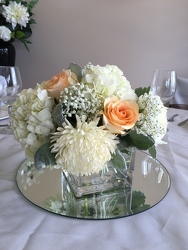 Fuji and Rose Cube Davenport Florist - Same Day Flower Delivery - Flower Power 