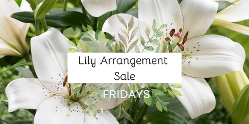 Lily Bouquet Sale  Davenport Florist - Same Day Flower Delivery - Flower Power 