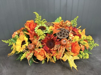 Sunflower Explosion Centerpiece Davenport Florist - Same Day Flower Delivery - Flower Power 