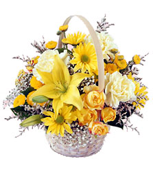 Flourishing Garden Basket Davenport Florist - Same Day Flower Delivery - Flower Power 