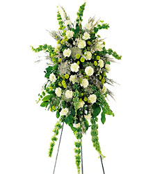 Splendor Standing Spray Davenport Florist - Same Day Flower Delivery - Flower Power 