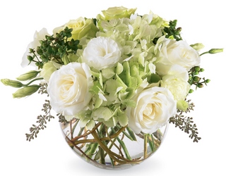 Delicacy Centerpiece Davenport Florist - Same Day Flower Delivery - Flower Power 